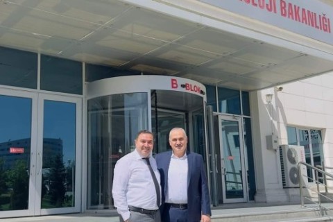 Başkan Coşar, Sanayi ve Teknoloji Bakanlığı'nı Ziyaret Etti