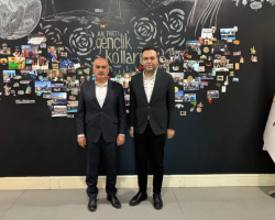 Başkanla Fotoğraflar